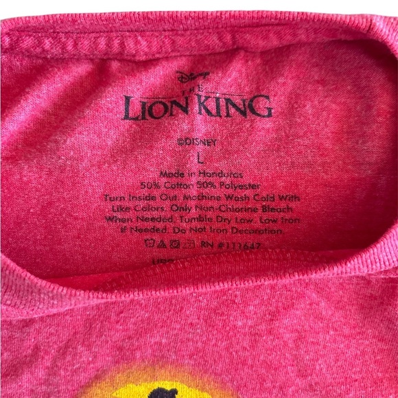 Disney Red Lion King Tee - Picture 3 of 3